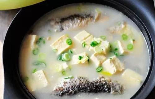 鯽魚頭豆腐湯