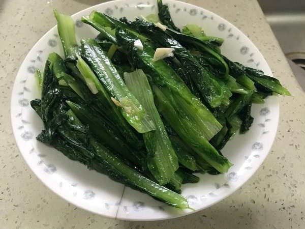 蠔油蒜蓉麥菜