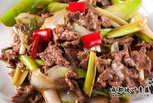 蔥爆牛肉技術(shù)培訓(xùn)